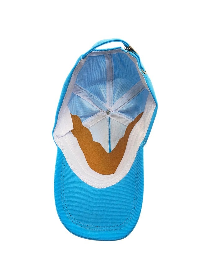 Gogirgit Custom Cap for Kids, Small Cap with Child Name Printed, Girls and Boys 3-12 Years (Blue) - Image 4